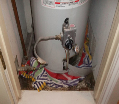 Water Heater Overflow Cleanup