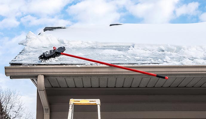 Ice damaged restoration