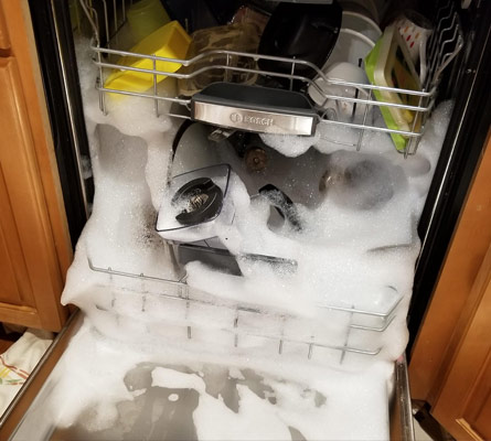 Dishwasher overflow