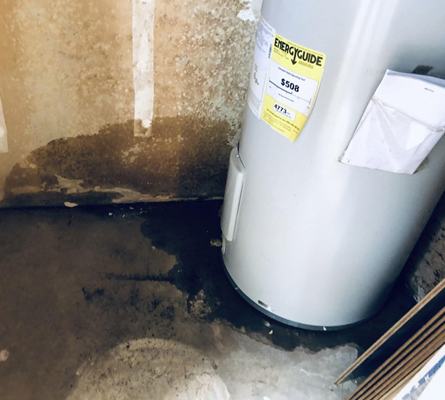 Leaked Water Heater