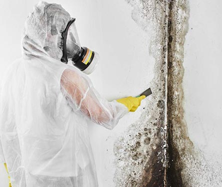 worker wear uniform mold decontamination
